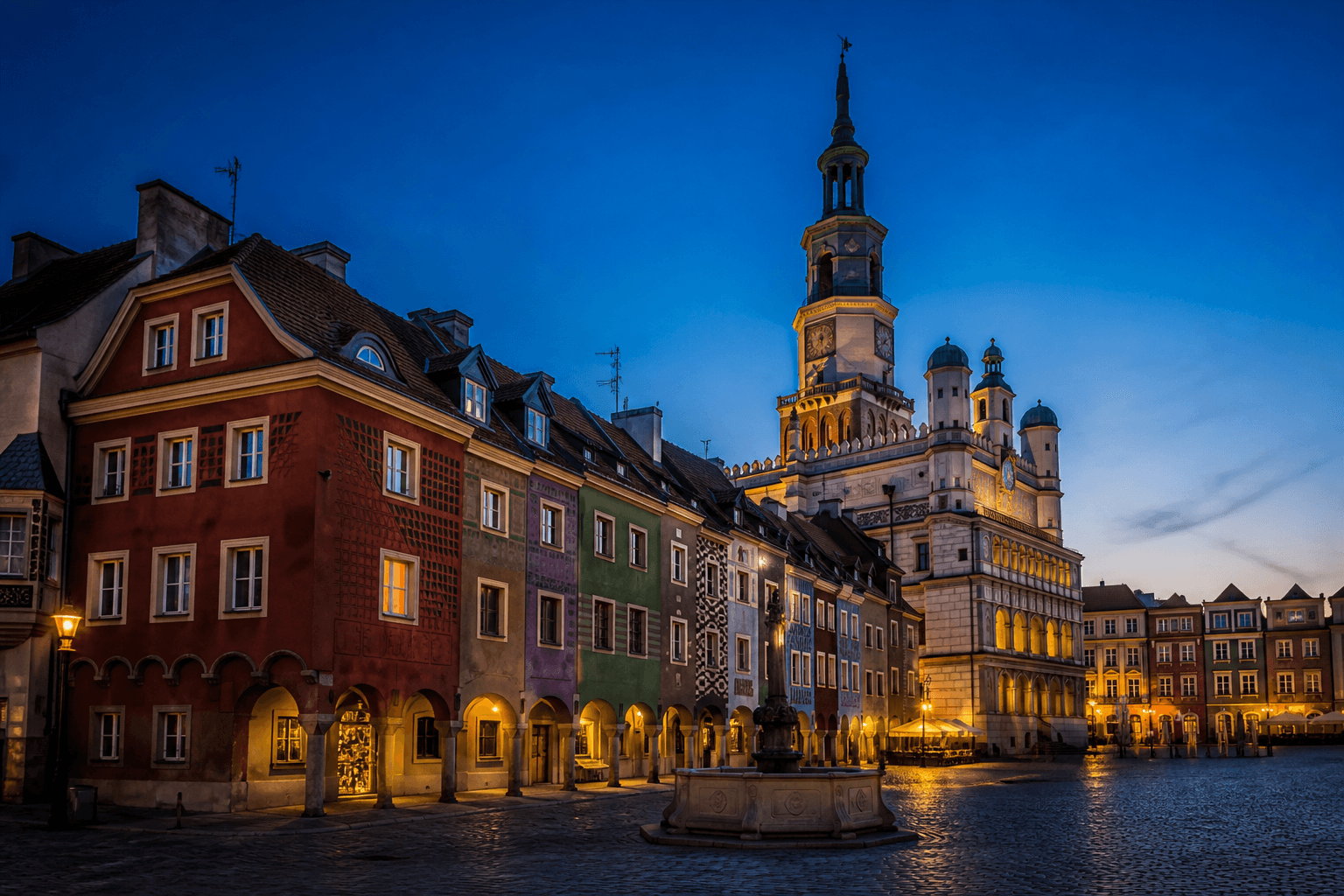 PLACEHOLDER: Stary Rynek und abendliche Altstadt — Escort Posen (Austauschbild)