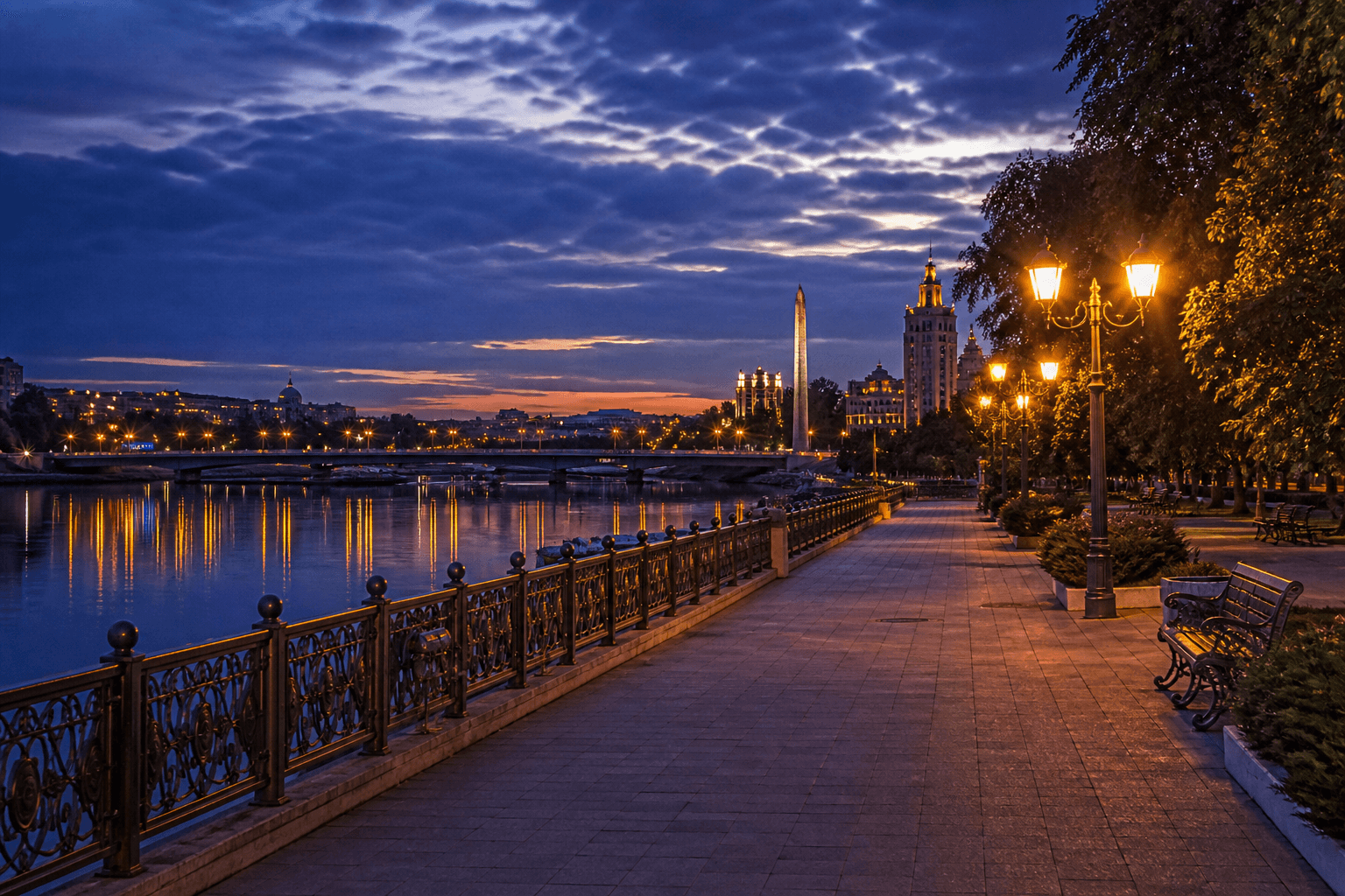 PLACEHOLDER: Dnister-Ufer und abendliche Promenade — Escort Tiraspol (Austauschbild)