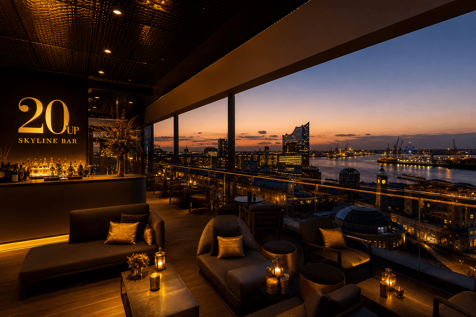 Skyline Bar 20 Up – Bar in Hamburg