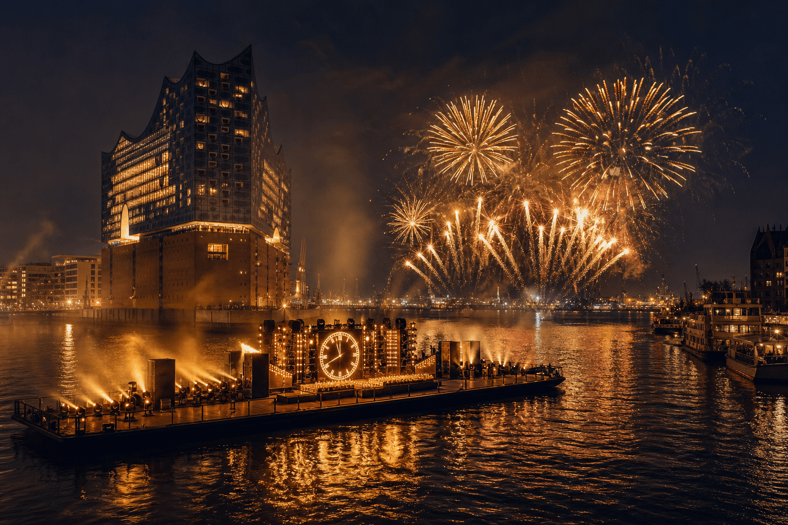 Silvester in Concert am Hafen – Event in Hamburg