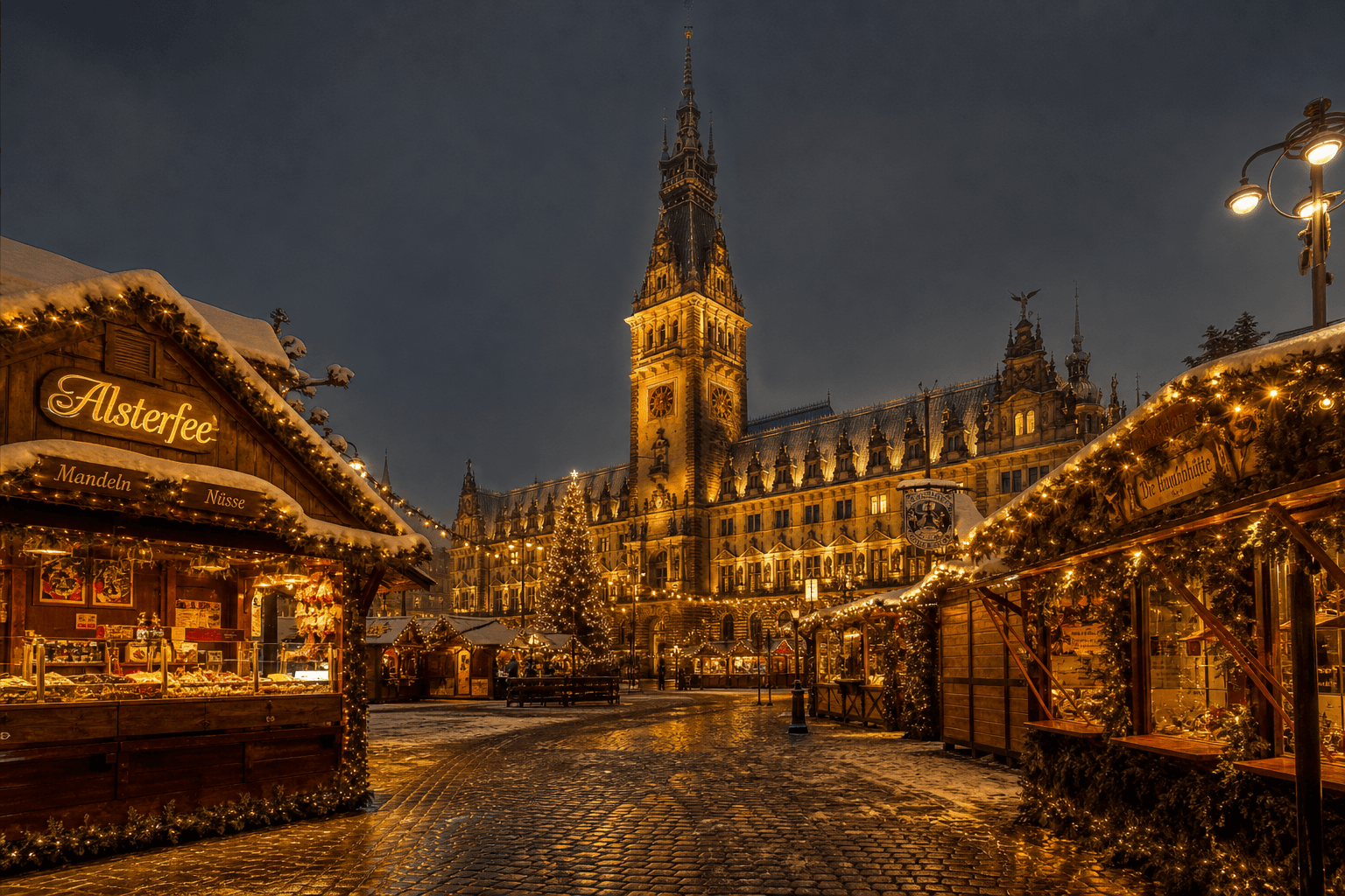 Weihnachtsmarkt am Rathausmarkt – Event in Hamburg