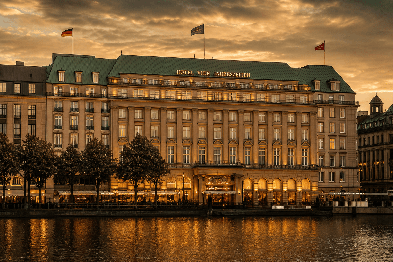 Fairmont Hotel Vier Jahreszeiten – Luxushotel in Hamburg