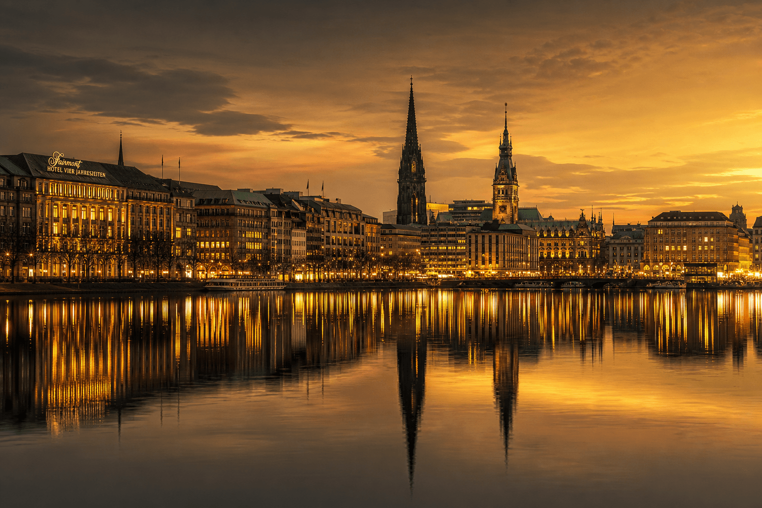 Jungfernstieg – Stadtteil in Hamburg